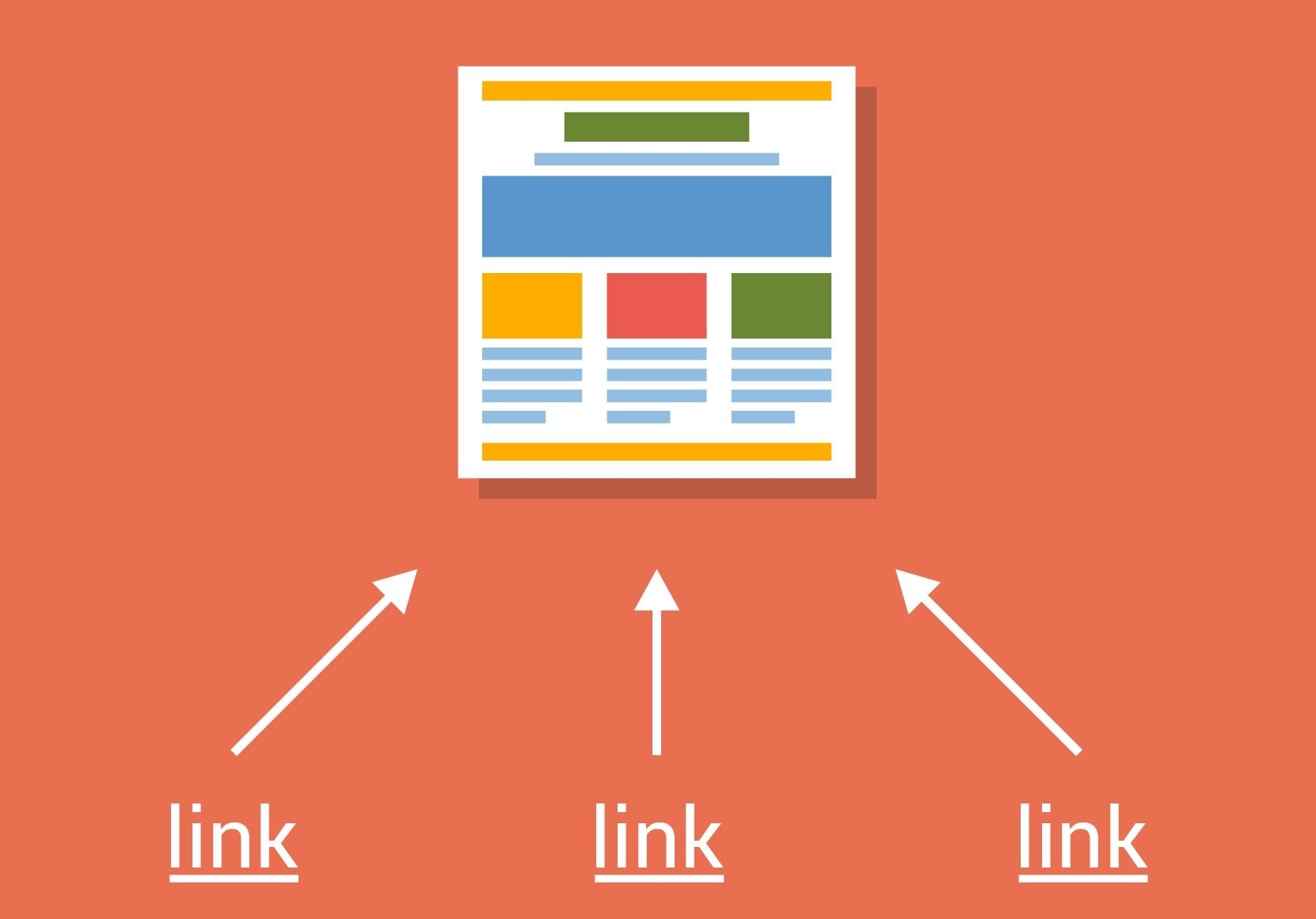 Links on webpage image